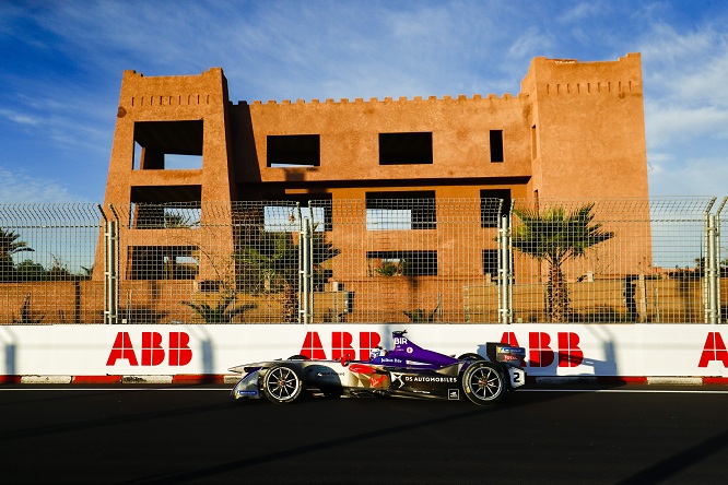 Formula E 2018 Marrakech DS Virgin Bird