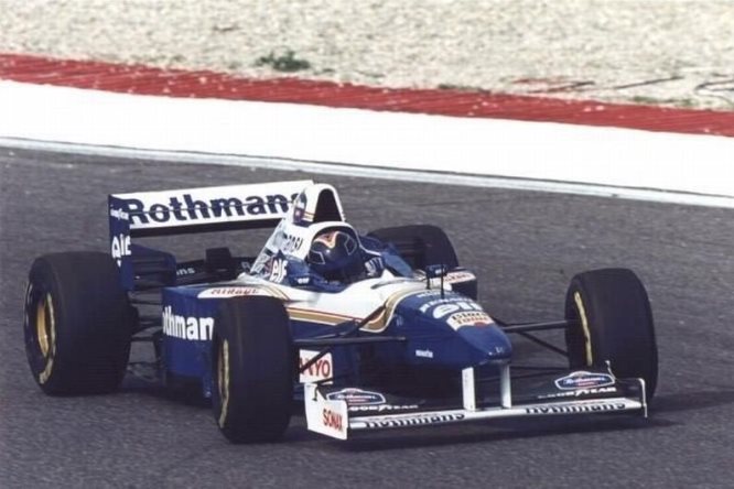 Heinz-Harald-Frentzen-Williams-1996-Test-Estoril