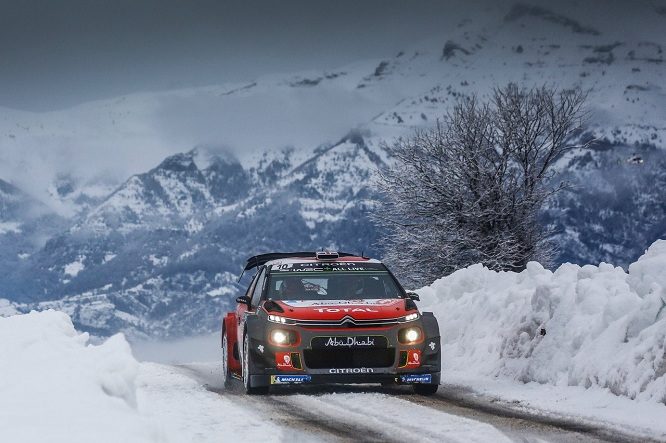 WRC 2018 Rally Monte Carlo Citroen Meeke