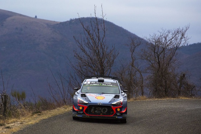 WRC 2018 Rally Monte Carlo Hyundai Neuville