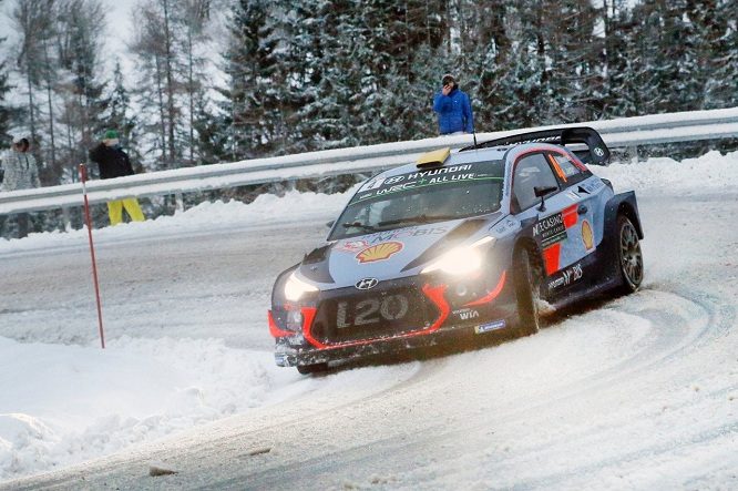 WRC 2018 Rally Monte Carlo Mikkelsen Hyundai