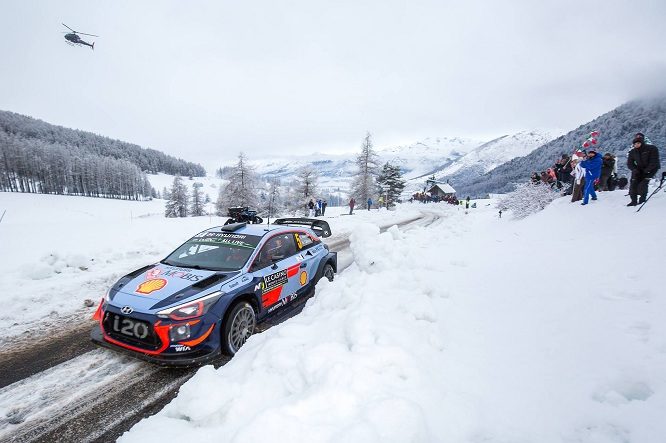 WRC 2018 Rally Monte Carlo Thierry Neuville Hyundai