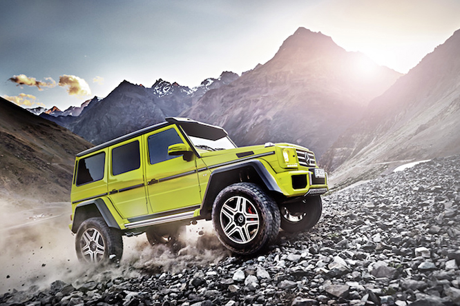 Mercedes-Benz G500 4x4² Showcar