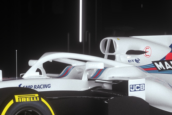 F1 Williams FW41 2018 halo