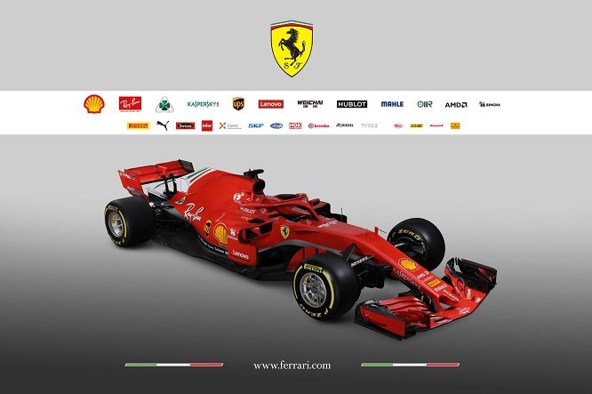 Le immagini della Ferrari SF71H