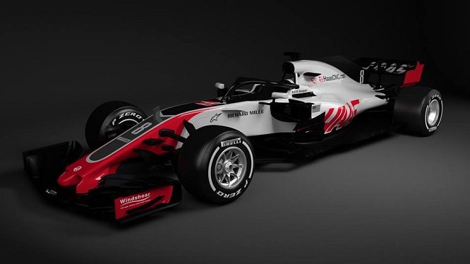 Formula 1 Rendering Haas VF-18 (4)