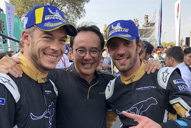 Formula E ePrix Santiago 2018 Techeetah Lotterer Vergne