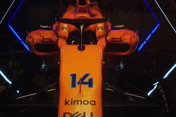 La presentazione della McLaren MCL33