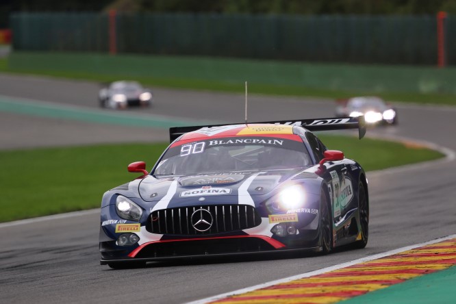 Villorba Corse con una Mercedes AMG alla 24h di Spa