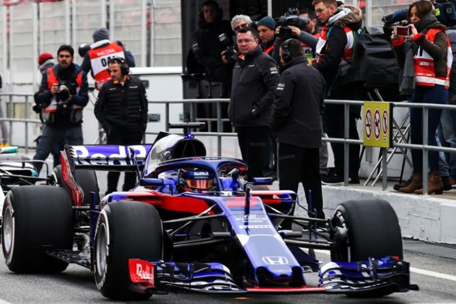 F1 Testing Barcelona, Spain 26 February - 01 March 2018