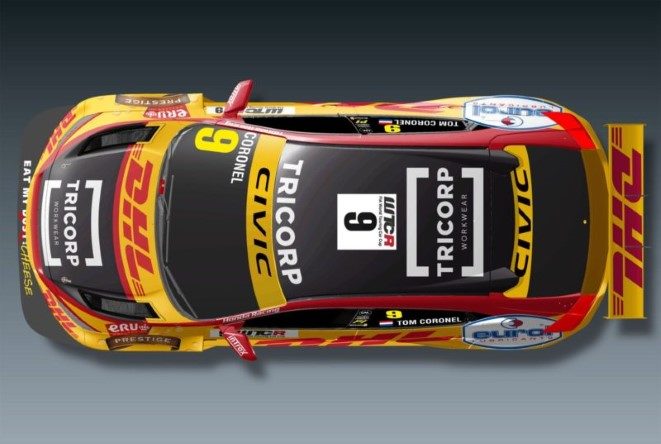 Tom Coronel con la Honda del team Boutsen