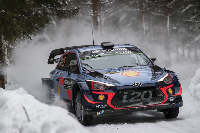 WRC Rally Svezia 2018 Neuville Hyundai