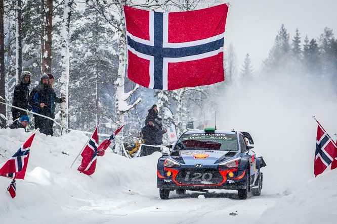 WRC Rally Svezia 2018 Paddon Hyundai