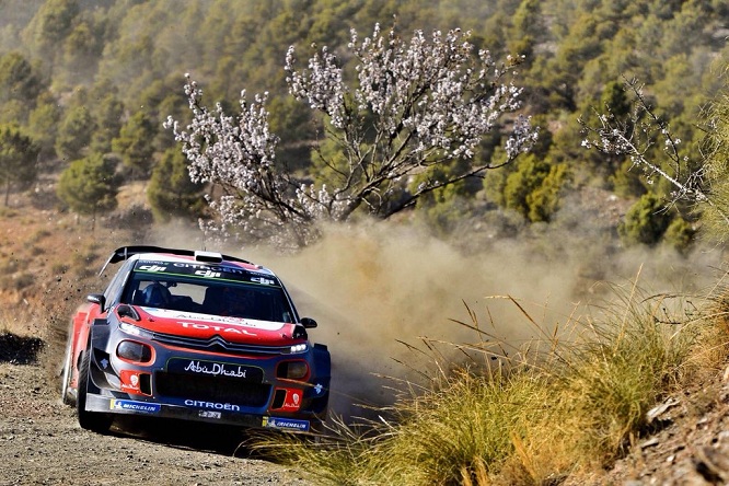 Wrc 2018 Citroen Loeb test pre Rally Messico (4)