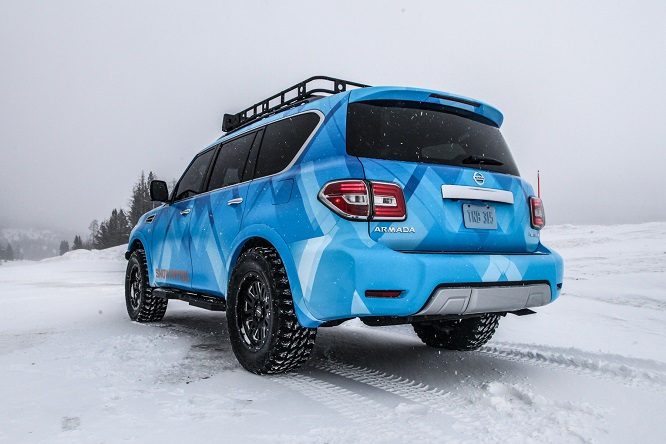 Nissan Armada Snow Patrol