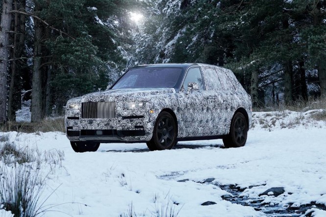 Cullinan, il Suv di Rolls Royce chiamato come un diamante