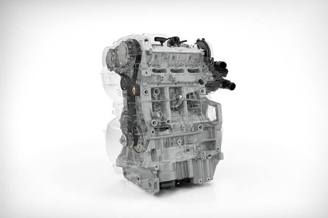 Drive-E 3 cylinder Petrol - optimised structure