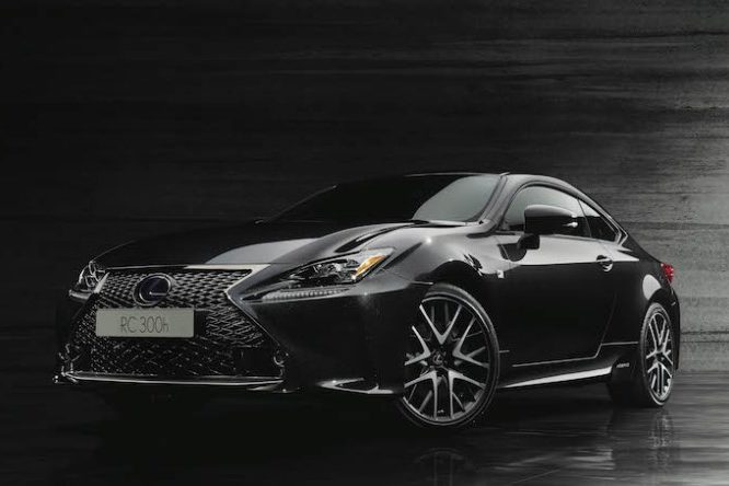 Anche la Lexus RC F Sport ha un’anima nera