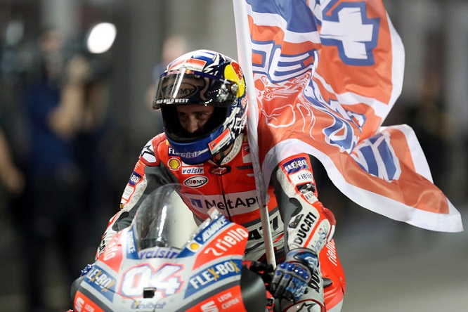 Dovizioso gana la primera carrera del mundial de MotoGP