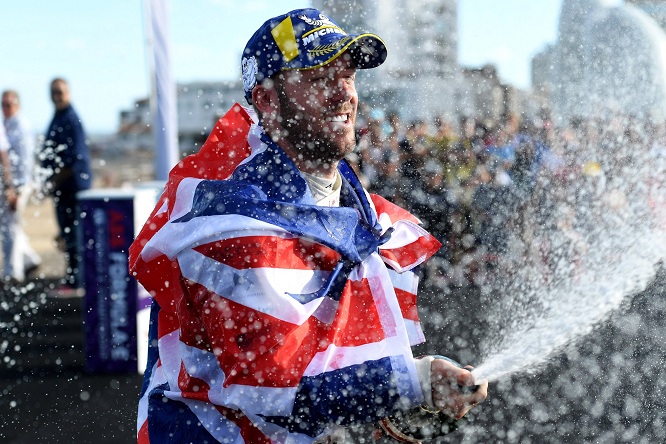 Formula E ePrix Punta del Este 2018 Bird DS Virgin podio