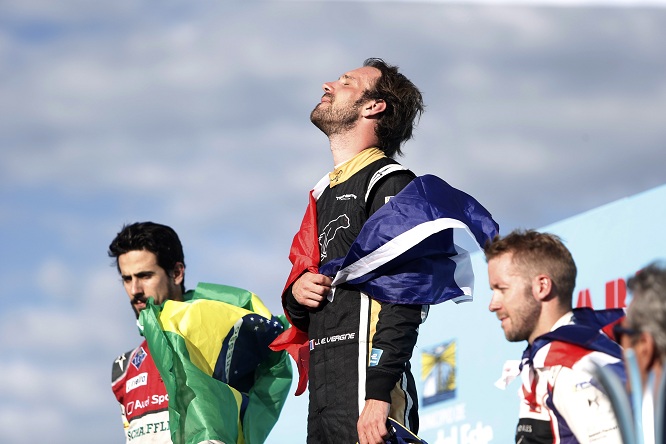 Formula E ePrix Punta del Este 2018 podio di Grassi Vergne Bird