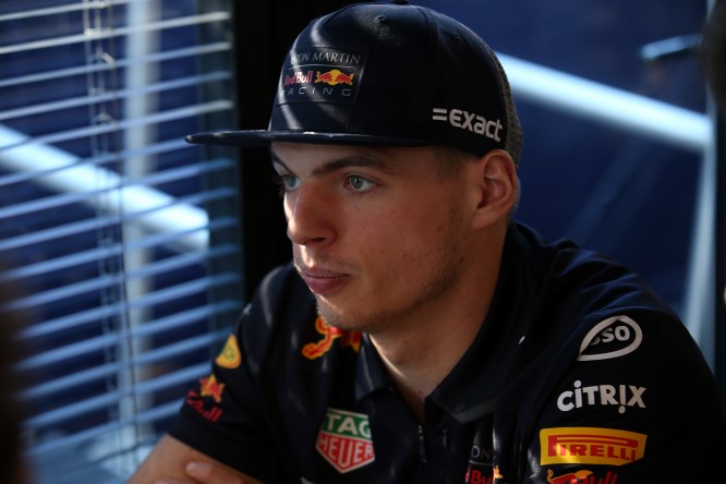 Intervista Verstappen Barcellona Test 2018