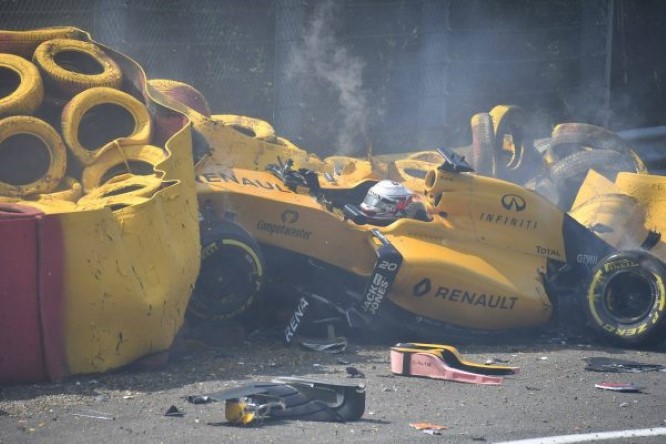 Magnussen Crash Spa 2016