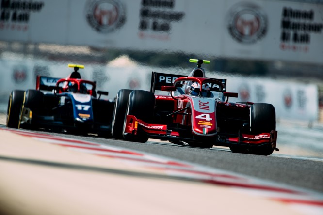 F2 | Test Sakhir, day-2: Trident veloci, Ghiotto e De Vries costanti