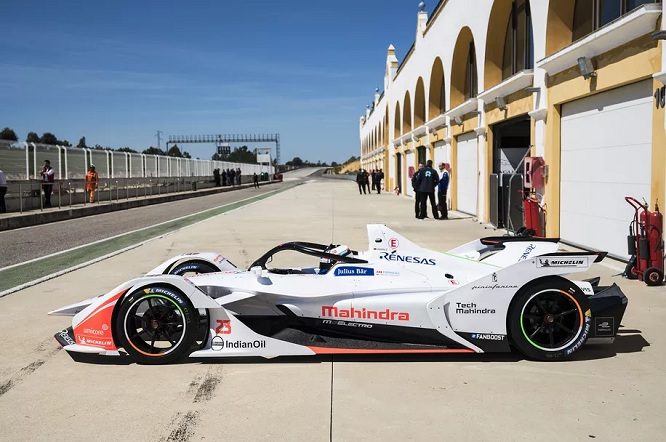 Mahindra Rosenqvist test Gen2 2018 Monteblanco