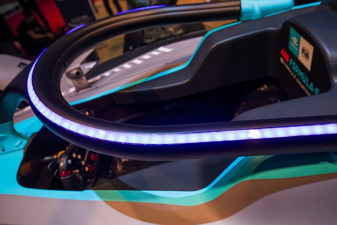 Salone Ginevra 2018 Formula E Gen2 Halo LED