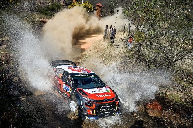 WRC Rally Messico 2018 Meeke Citroen