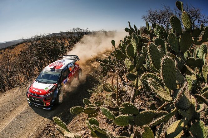 WRC Rally Messico 2018 Meeke Citroen