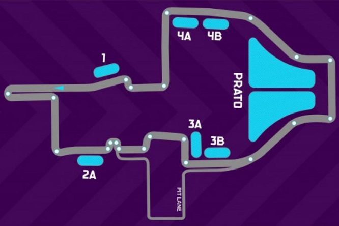 eprix roma Formula E mappa tribune