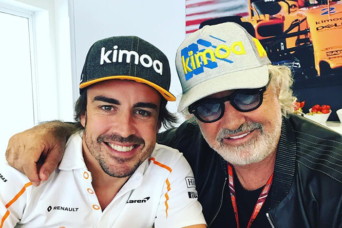 Alonso: “Briatore, un padre, un fratello, un amico”