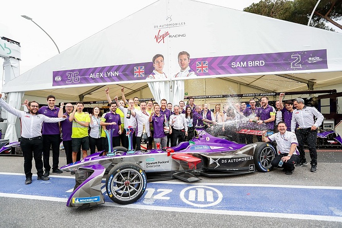 Formula E Roma 2018 DS Virgin festa Bird