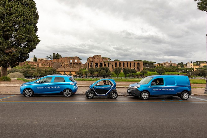 Renault, elettriche per tutti: dalla microcar al furgone