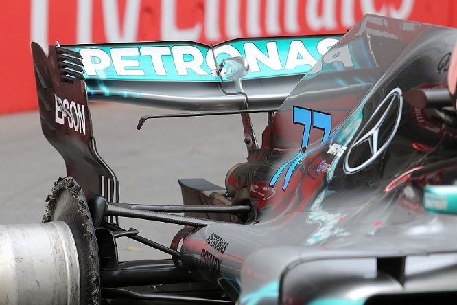 Mercedes ala posteriore GP Baku 2018