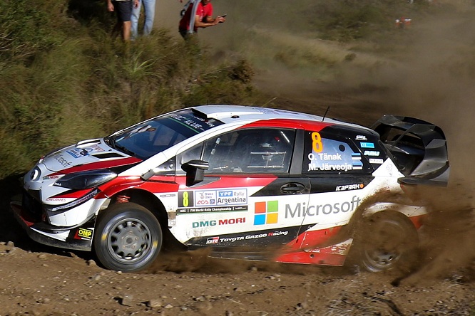 WRC | PS15, Tanak vede la vittoria in Argentina