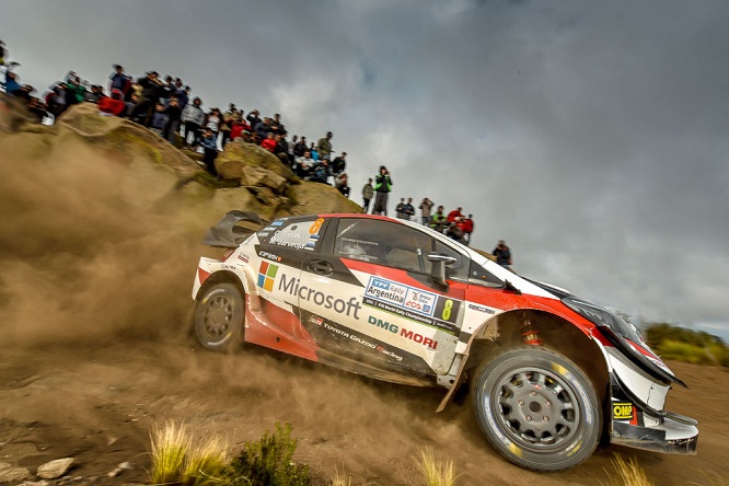 WRC Rally Argentina 2018 Tanak Toyota