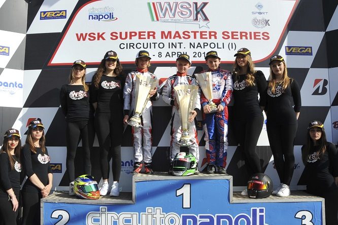 WSK Super Master Series partenza 60 Mini Sarno 2a tappa 2018