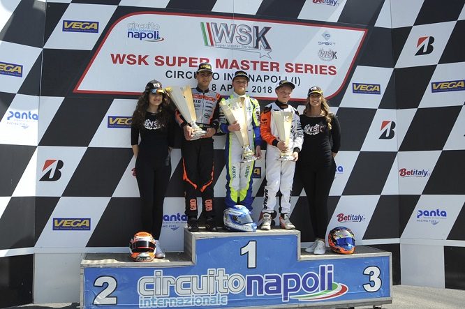 WSK Super Master Series podo OK Junior Sarno 2a tappa 2018