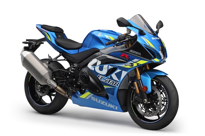 Suzuki GSX-R 1000 anche con la grafica blu MotoGP