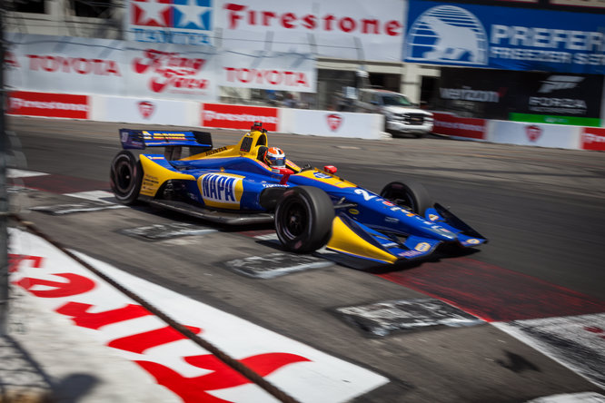 Indycar | Long Beach: Alexander Rossi in pole