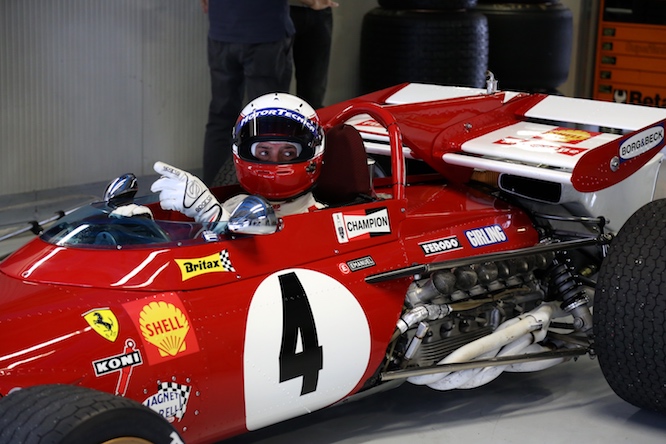 La Ferrari 312B di Regazzoni oggi protagonista in tv