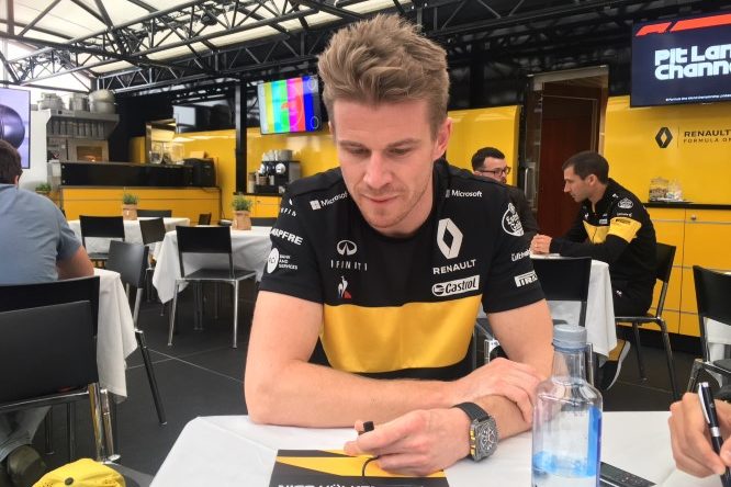 Hulkenberg Barcellona GP Spagna 2018