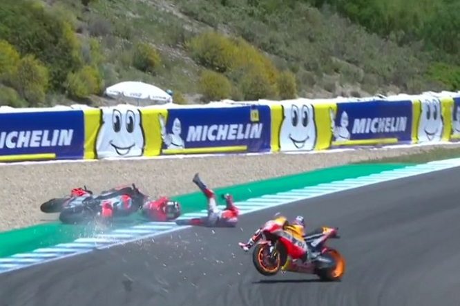 Lorenzo Dovizioso Pedrosa Jerez 2018