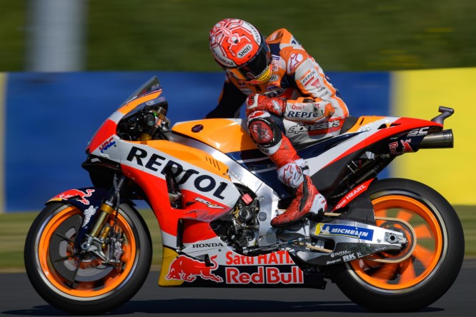 GP Francia 2018, Warm up: Marquez detta legge