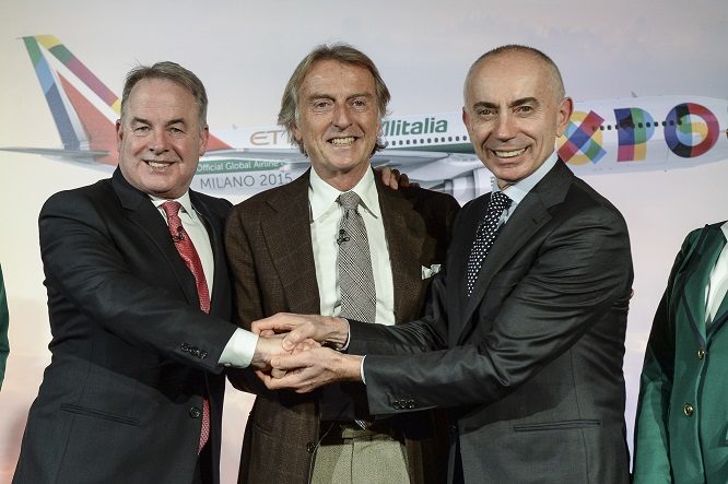 Conferenza stampa Etihad Alitalia