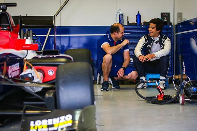 Pedro Piquet Trident GP3 2018 Test Barcellona 2