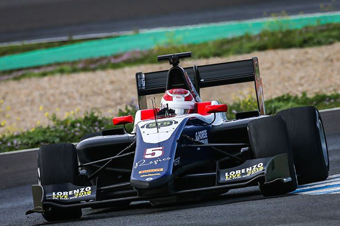 Pedro Piquet Trident GP3 2018 Test Barcellona 3